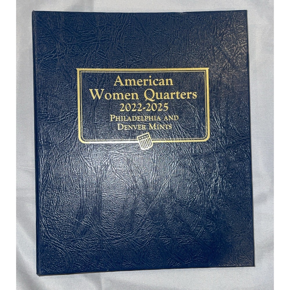 Whitman Coin Album For American Women Quarters Philly & Denver 2022-2025 No 4990